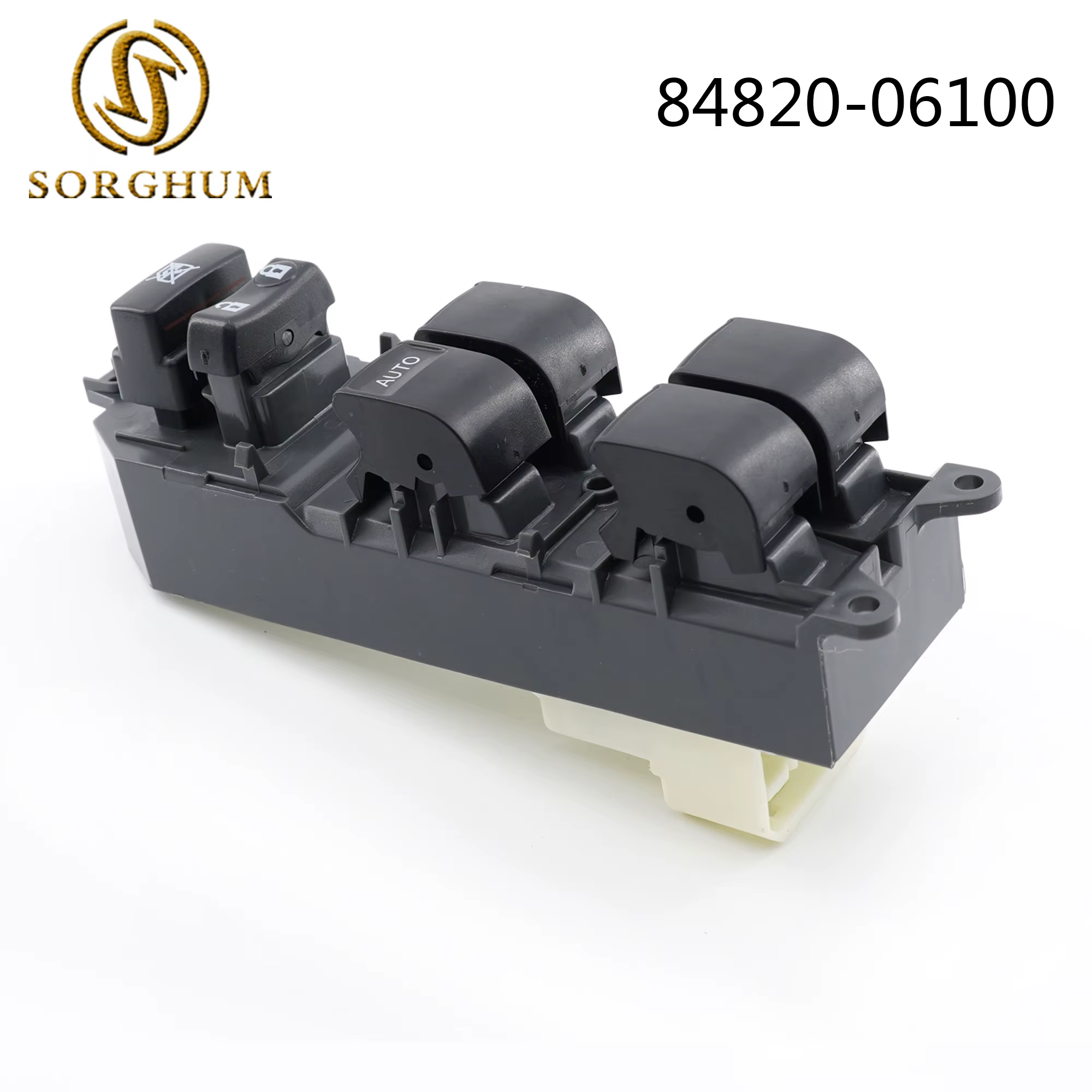 Interruptor elevalunas izquierdo SORGHUM 84820-06100 – Toyota RAV4, Corolla y Auris