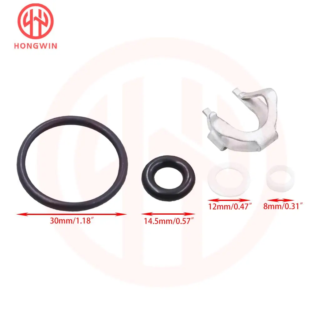 Juego de 3/6/9/12 de sello de inyector de combustible 03C198149 03C906036E 03C906036N para VW CC EOS Golf MK5 MK6 1,4 TSI A1 A3 1,4 TFSI Seat Altea - imagen 2