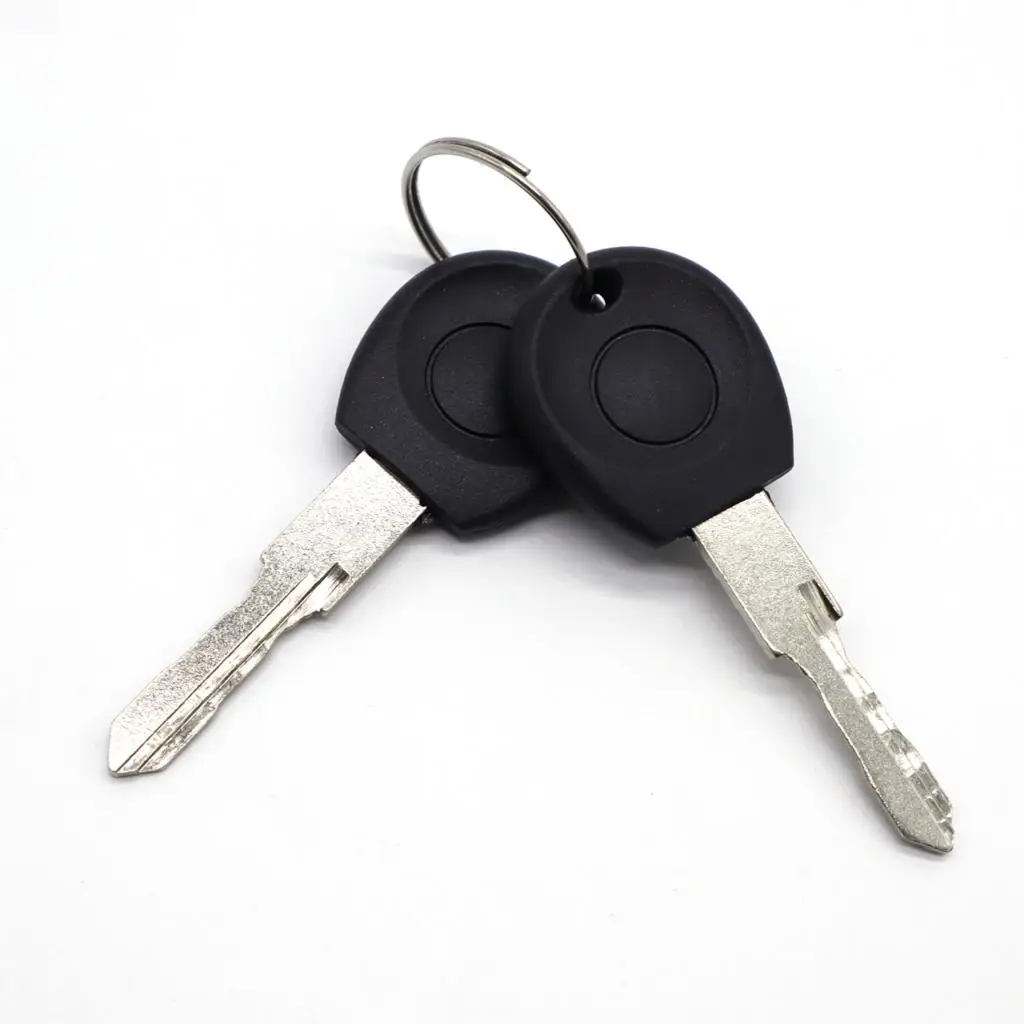 Manija puerta delantera derecha VW Polo con cerradura y llave, negro - imagen 5
