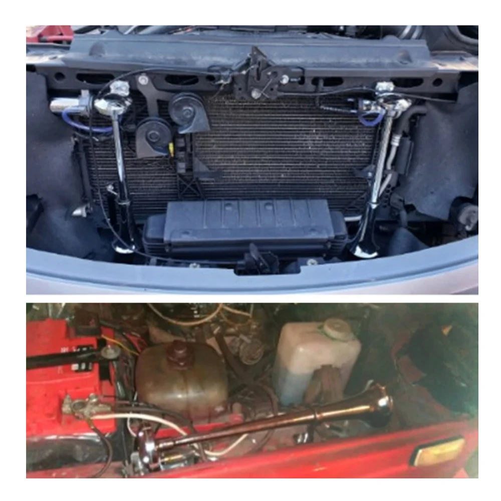 Bocina de aire con compresor de 12 V para coche y camión - imagen 3
