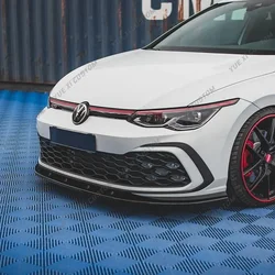 Divisor delantero estilo Maxton para Volkswagen Golf 8 GTI/GTD/GTE/R-Line