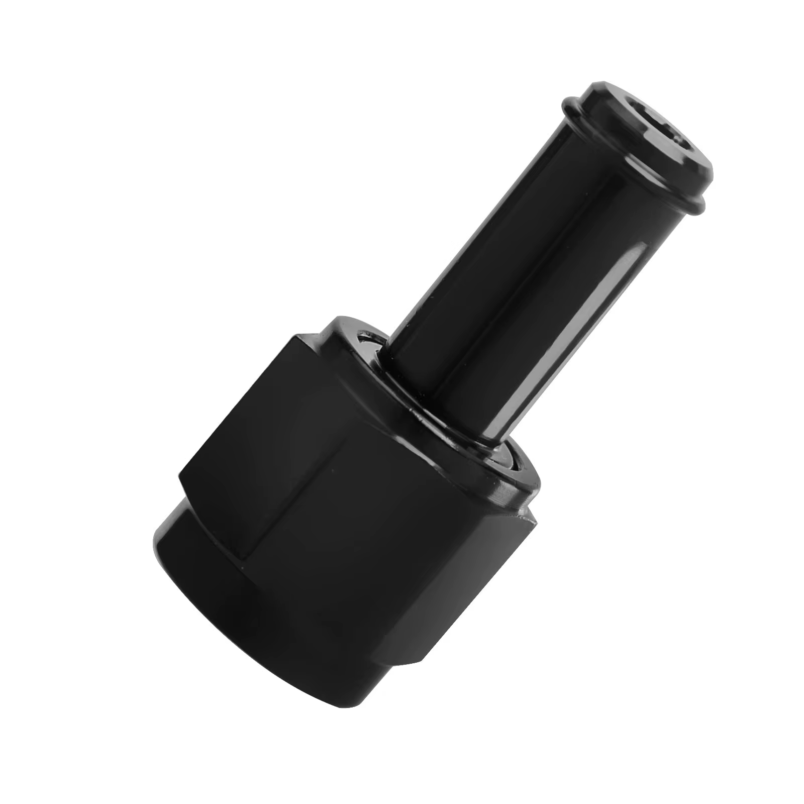 Adaptador AN6 hembra racor combustible aluminio – 6AN a 3/8", giro 90°