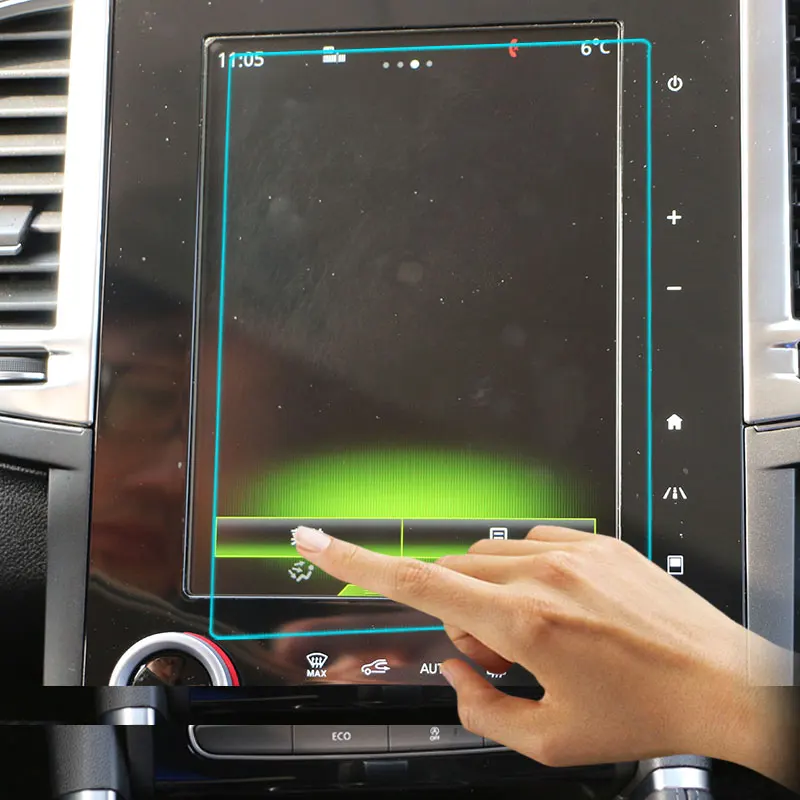 Protector de pantalla para navegación del coche Renault Koleos QM6 - imagen 4