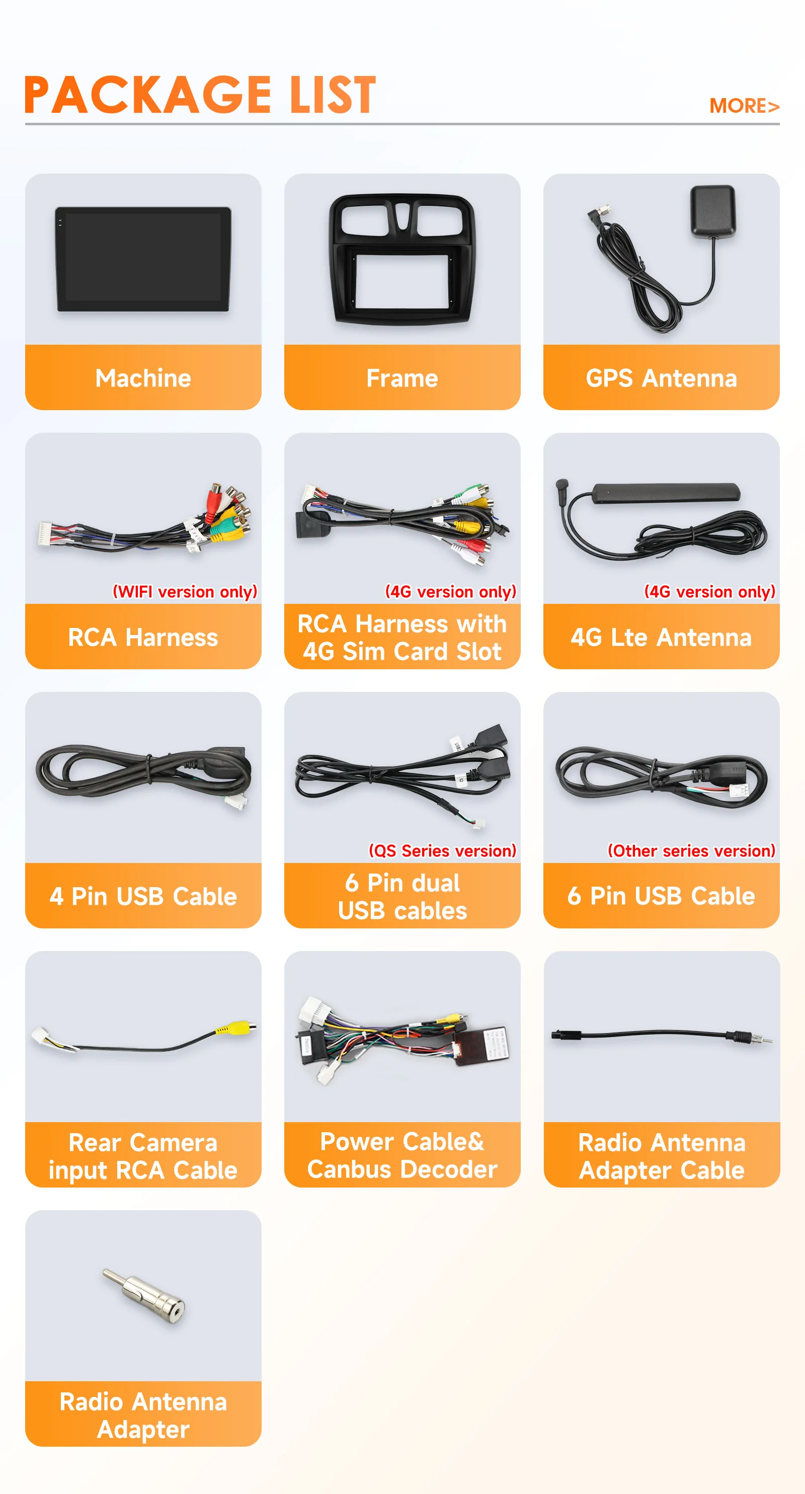 Hizpo Autoradio 2DIN Android 14 para Renault Logan y Sandero 2012-2019 - imagen 5