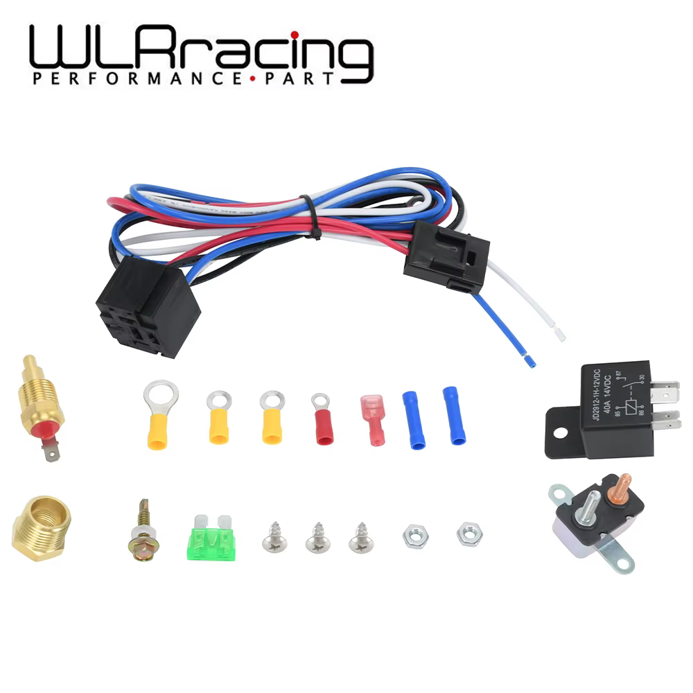 Kit de sensor térmico 175-185° y relé para ventilador de 12 V - imagen 3