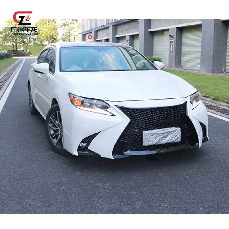 Nuevo Kit de carrocería de coche de actualización antigua para Lexus ES250 ES350 2013-2017 a parachoques delantero estilo GSF - imagen 4