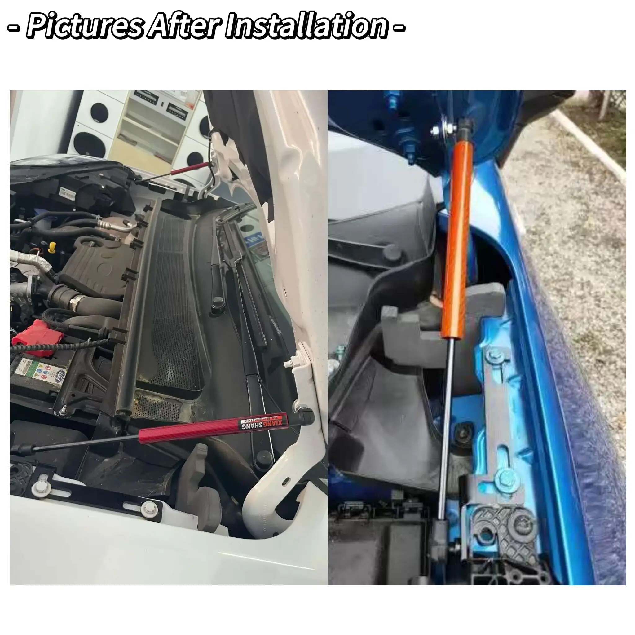 Amortiguadores de capó de gas para Ford Puma 2019-2025 - imagen 4
