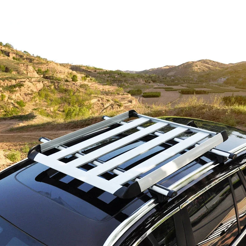 Baca universal de aluminio para coche con estructura reforzada