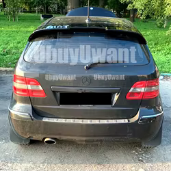 Alerón de techo Mercedes-Benz Clase B B200 W245 ABS negro brillo