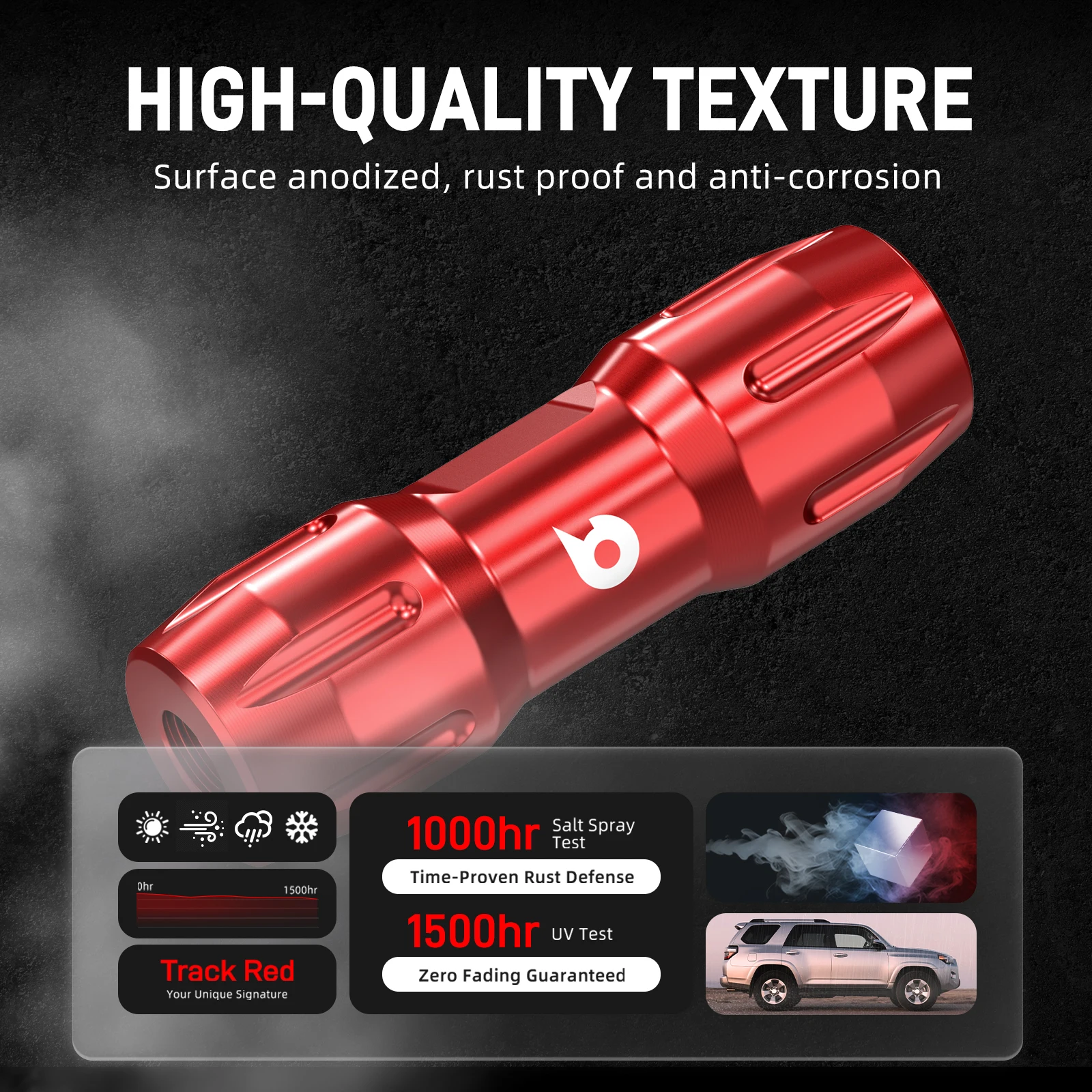 Bielas estabilizadoras delanteras aluminio Toyota 4Runner y FJ Cruiser - imagen 2