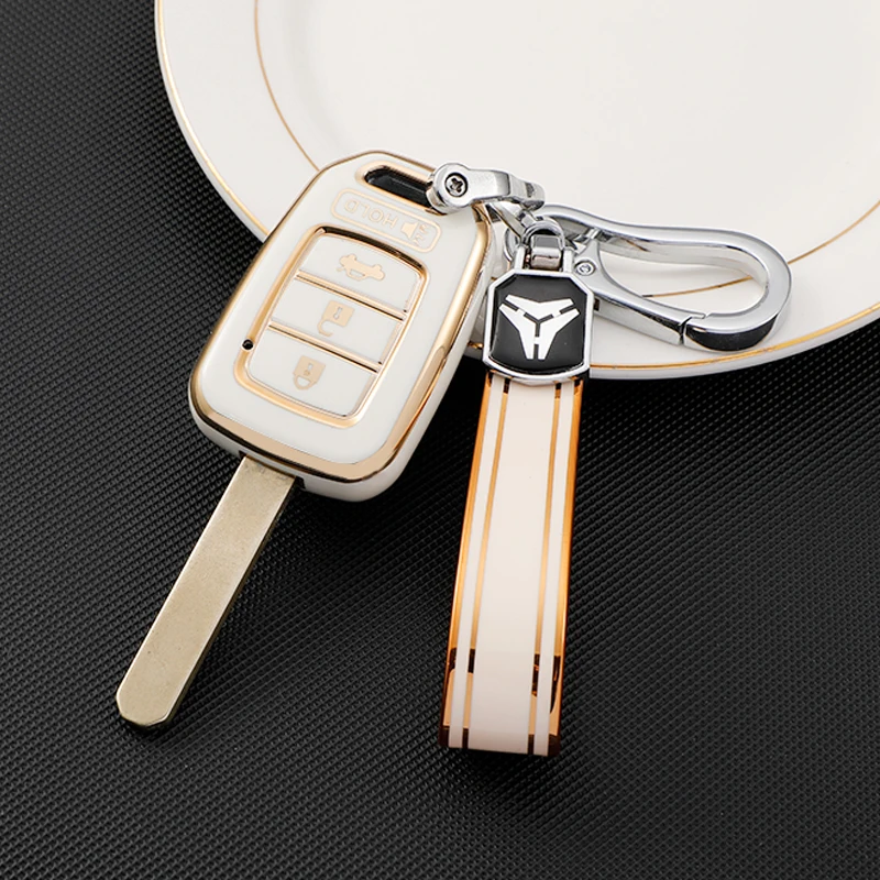 Funda protectora llavero Honda Civic Accord CR-V HR-V Jazz - imagen 4