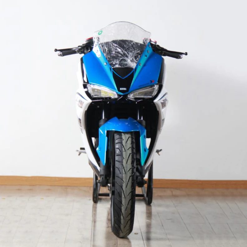 Nuevo Vehículo de dos ruedas de motocicleta de carreras eléctrica rápida china de 5000W de alta calidad con freno de disco (delantero/trasero) certificado EEC - imagen 5