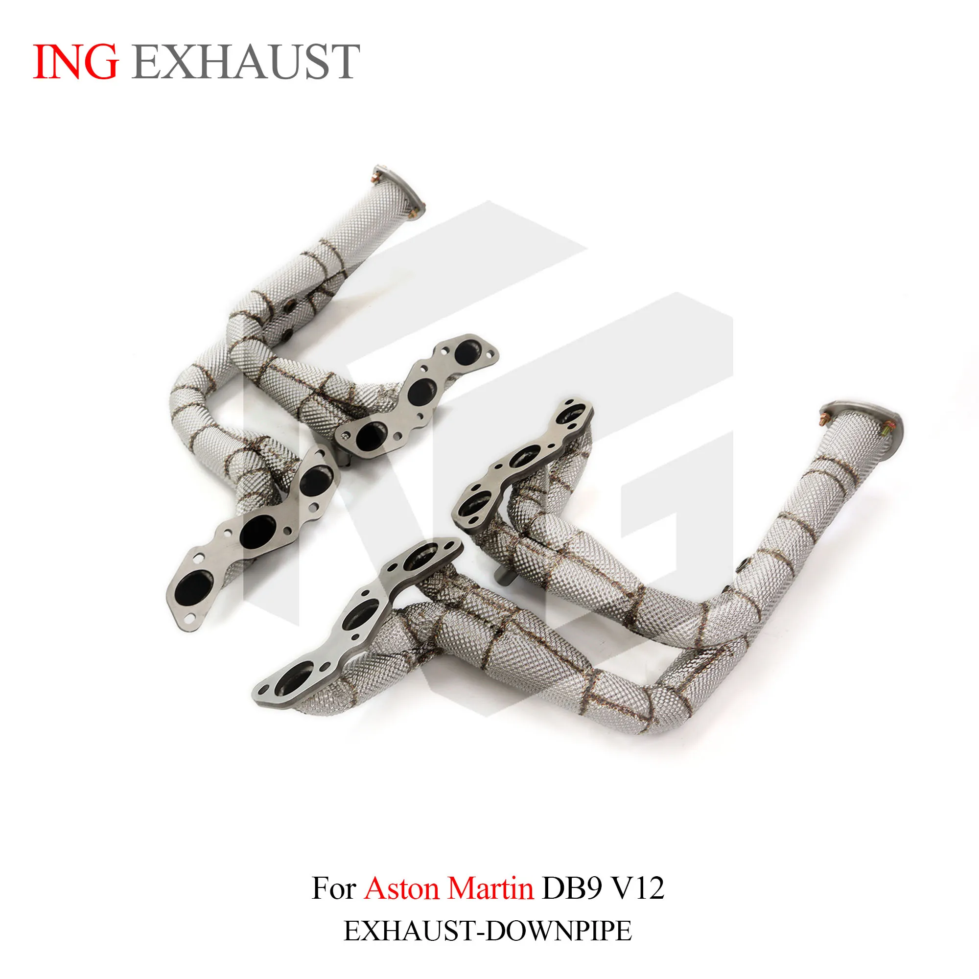 Colector escape ING para Aston Martin DB9 V12 6.0L - imagen 5