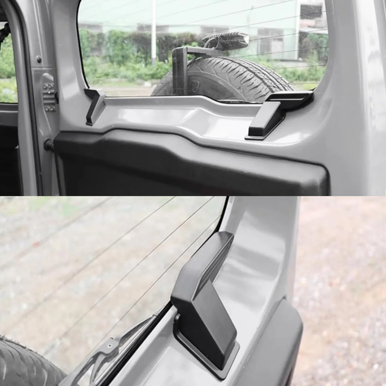 Capucha antihielo parabrisas trasero Suzuki Jimny 2019-2025 - imagen 3