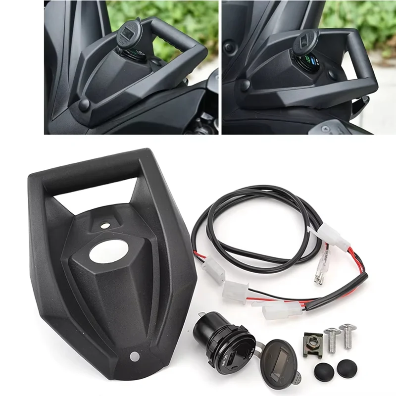 Soporte de móvil con puerto USB para Yamaha XMAX 300 (2017-2024) - imagen 4