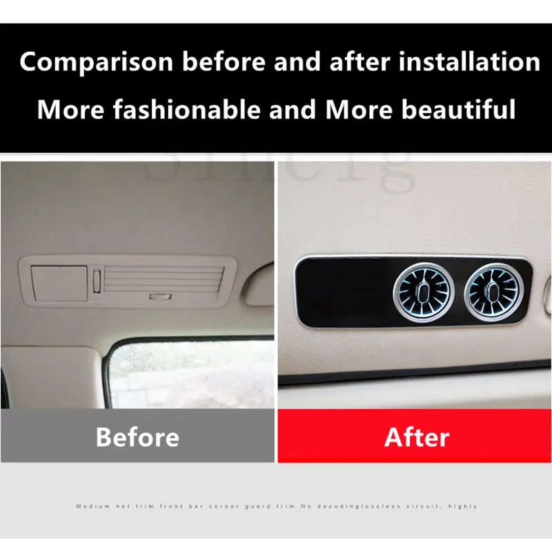 Dimensiones y ajuste preciso de la ventilación turbo Mercedes W447