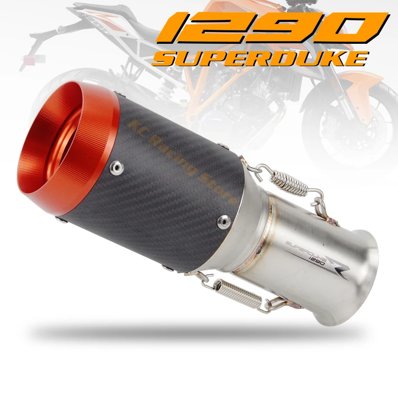 Silenciador de escape KTM 1290 Super Duke R 2017-2021 tubo enlace