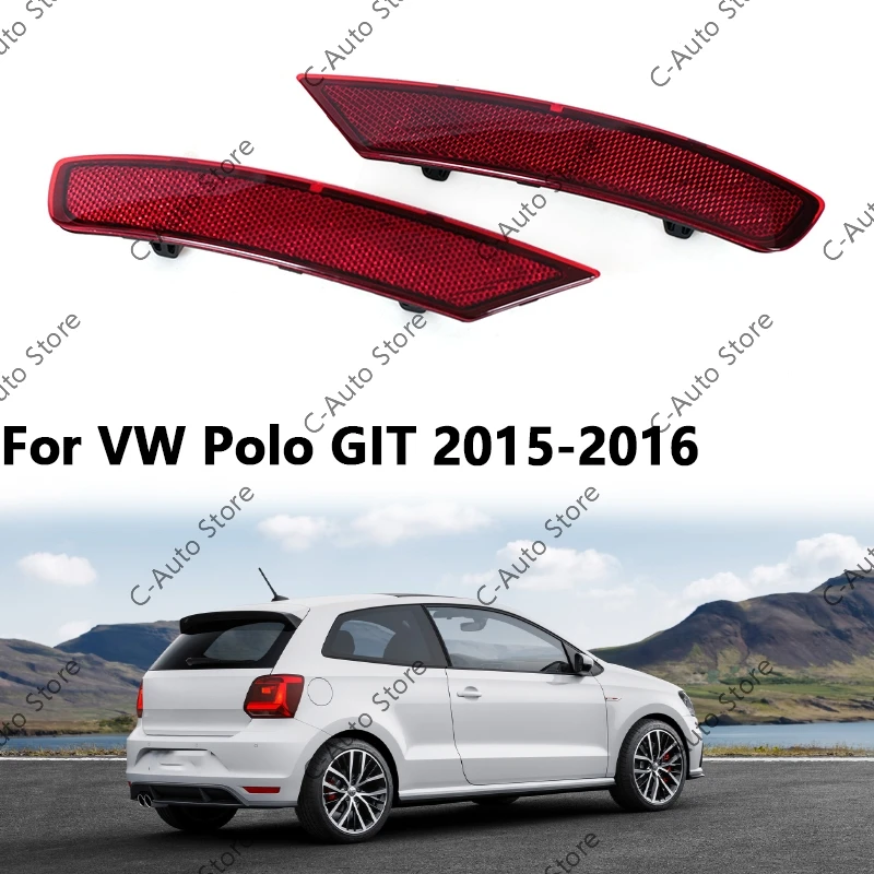 Luz de freno trasera para parachoques VW Polo GTI 2015-2016