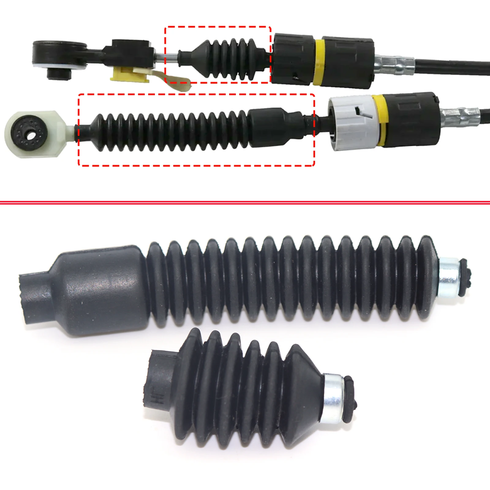 Cable selector de cambio Ford Focus 2 y Fiesta transmisión manual - imagen 4
