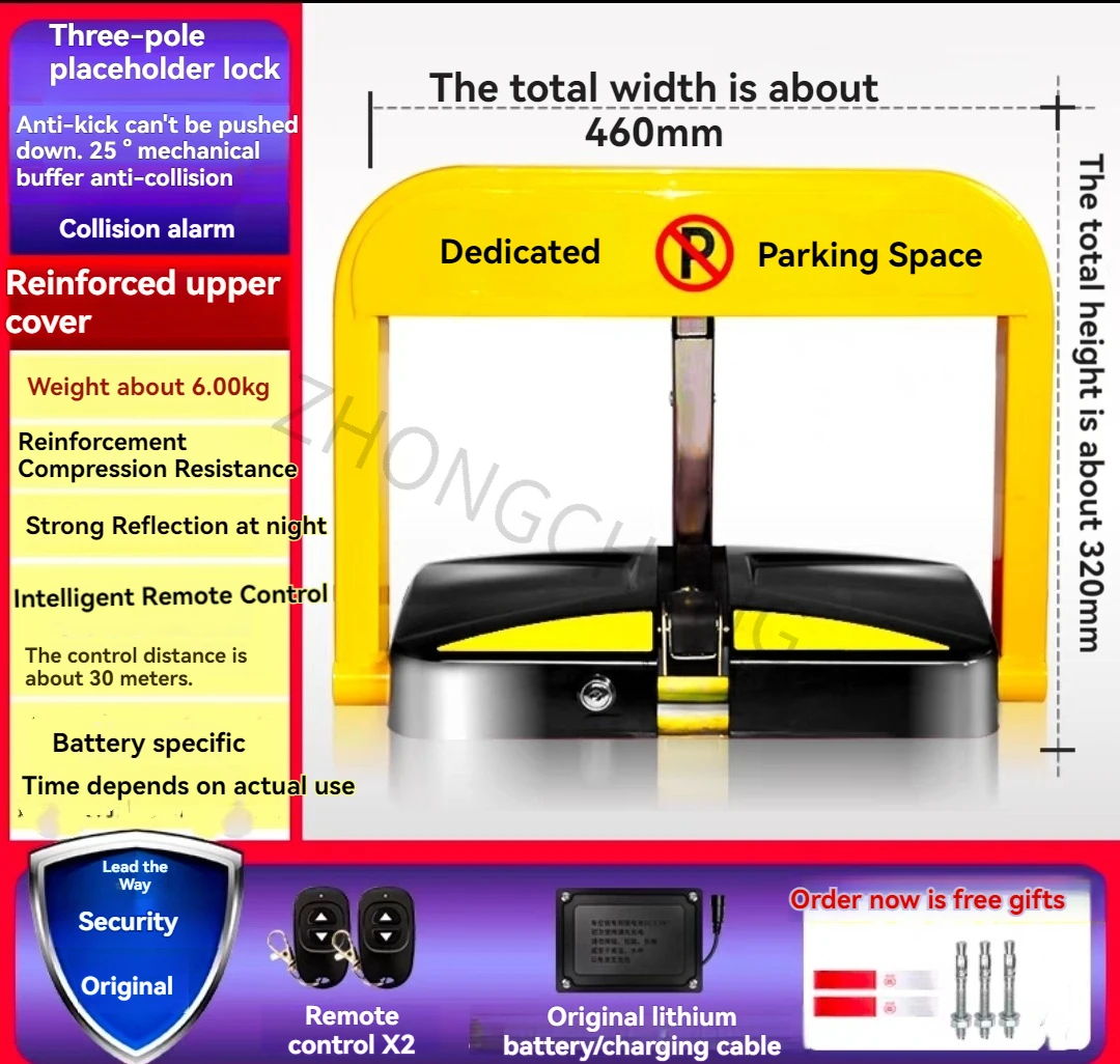 Bloqueo Estacionamiento Inteligente con Control Remoto