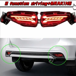 Reflector LED trasero con antiniebla y freno para Toyota Fortuner SW4
