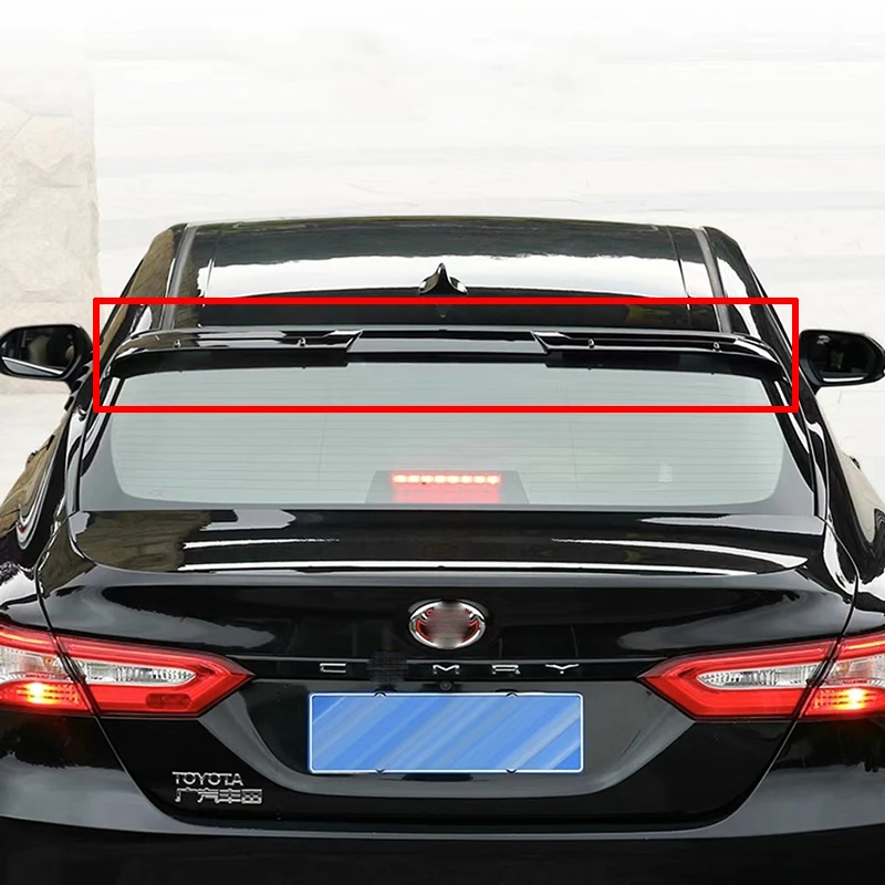 Alerón trasero Toyota Camry 2018-2022 - ABS, carbono negro