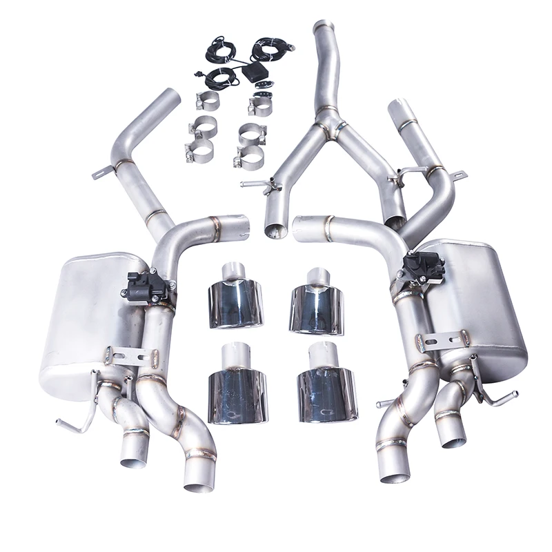 Escape cat-back C63 Look Mercedes Clase C W204 C180/C200 2.0T - imagen 3