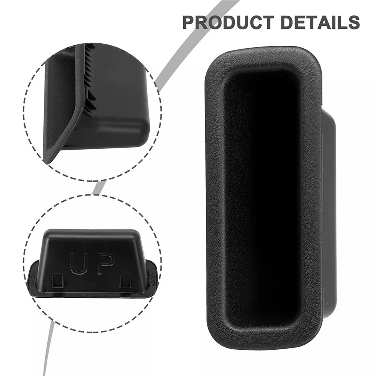 90940-1LA0B Tirador de portón trasero negro Infiniti Q50/Q60/QX80 - imagen 3