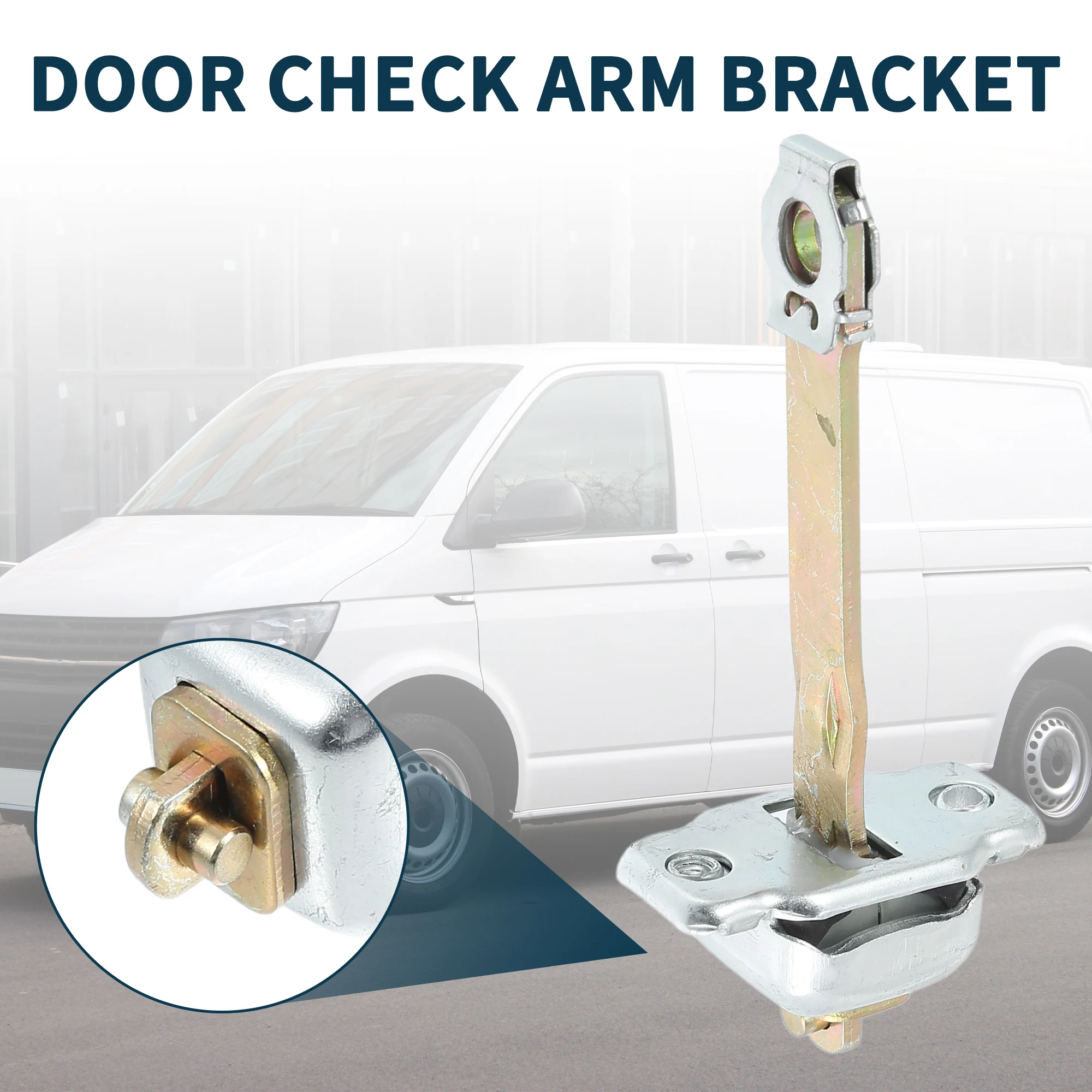 X Autohaux 701837249A Limitador de puerta – VW Transporter T4 - imagen 2