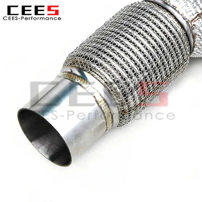 Bajante escape CEES Turbo inox flujo libre – BMW 325i/330i - imagen 5
