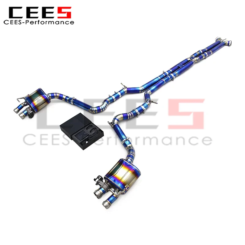 Escape cat-back valvulado Cees para Bentley Continental GT V12 6.0 T - imagen 3