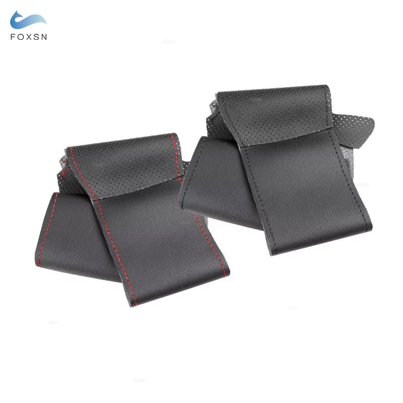 Funda de volante de cuero perforado para Hyundai Sonata NF y Azera 2005-2010 - imagen 2