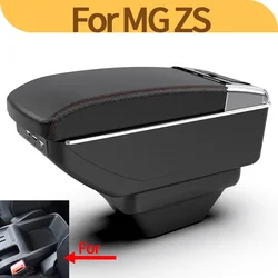 Reposabrazos central para MG ZS con LED, USB y almacenamiento