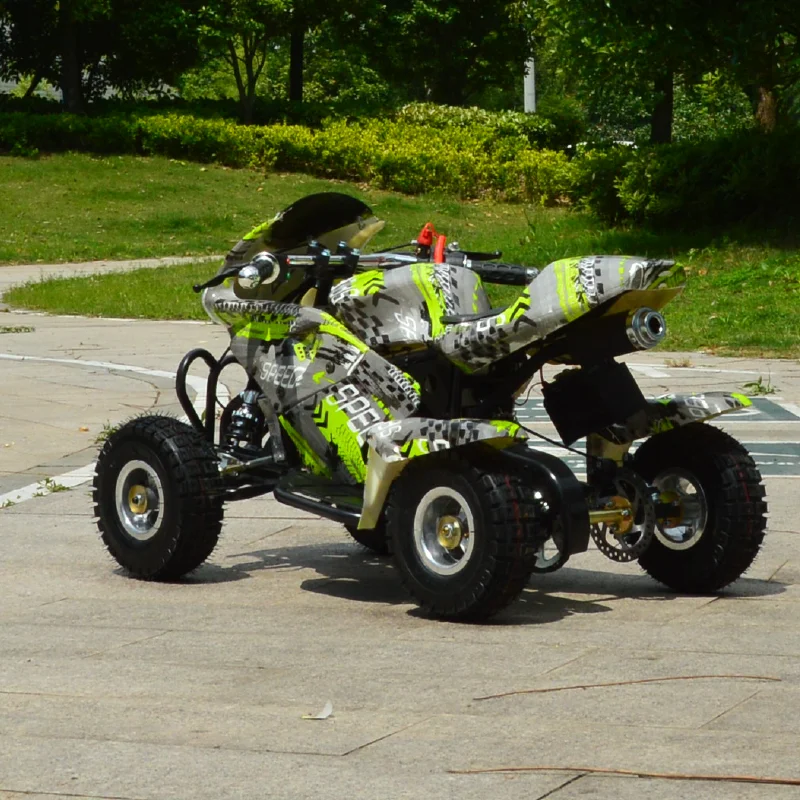 Mini Atv de 49 cc, regalo para niños. El scooter de 4 ruedas más barato, CE Atv.50cc Quad - imagen 4