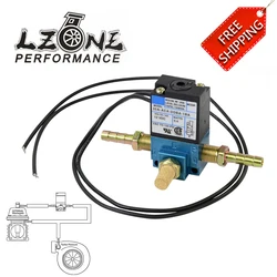Envío gratuito-3 puertos Electronic Boost Control Electronic Valve 35A-ACA-DDBA-1BA con silenciador de latón JR-ECU05