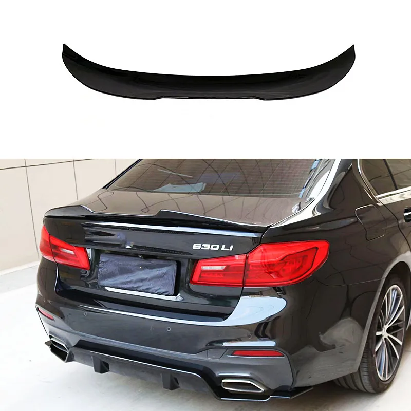 Alerón de la tapa del maletero del coche, accesorios de ajuste para BMW serie 5, G30, F90, M5, 520i, 530i, 540i, 550i, M5 MP, M4, PSM, 2017-2023 - imagen 5