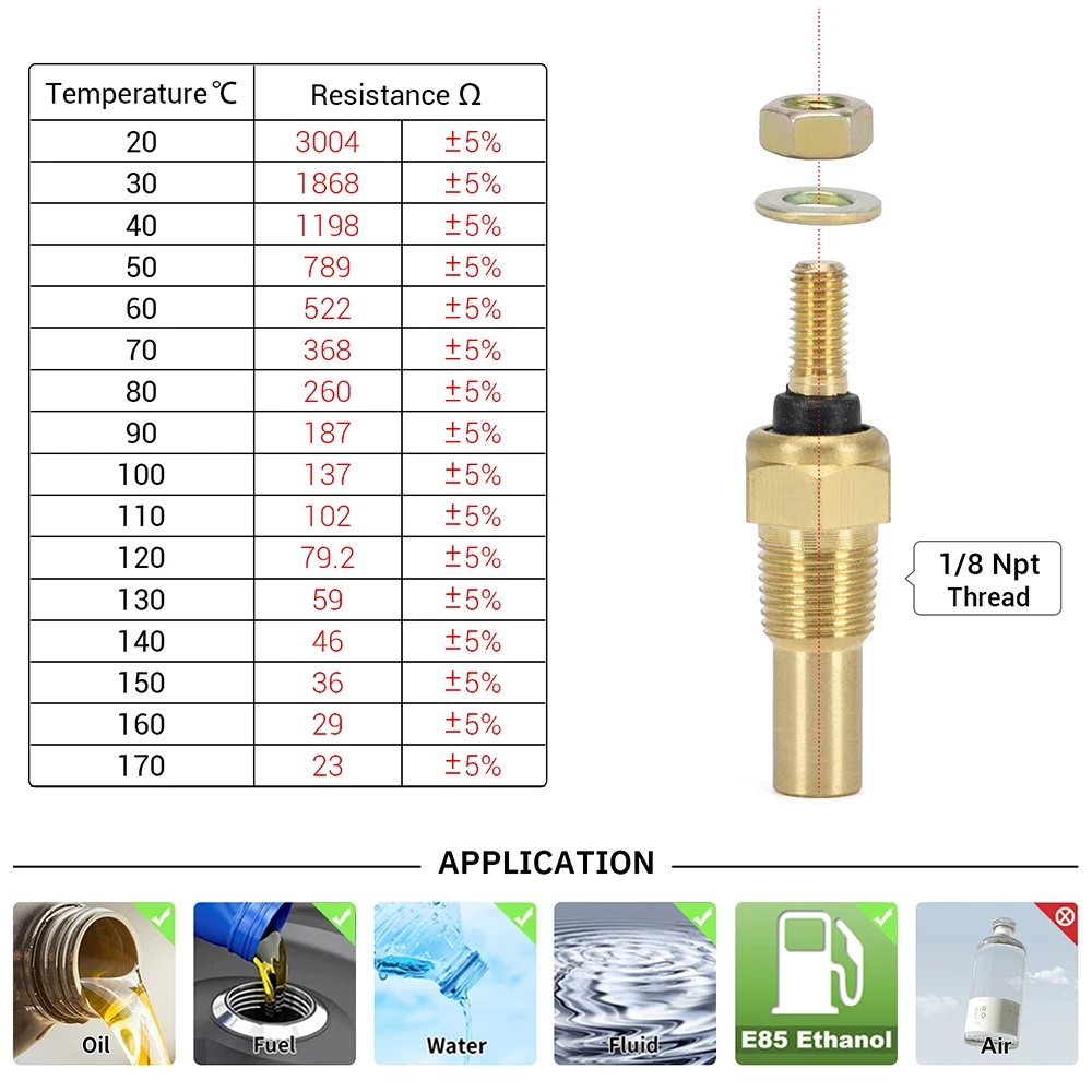 LZONE adaptador sensor temperatura refrigerante K20 K24 – Honda Civic/Integra - imagen 4