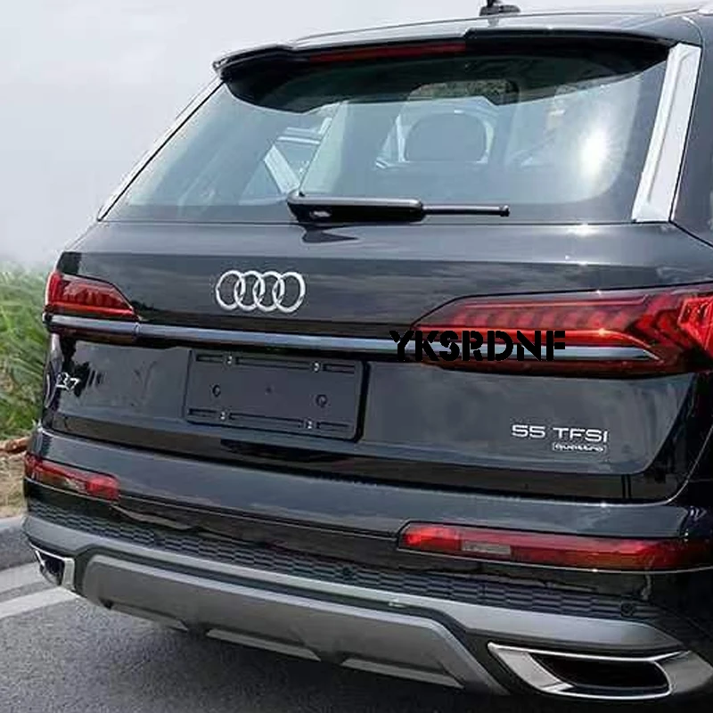 Embellecedor portón trasero Audi Q7/SQ7 2020-2023 acero negro - imagen 4