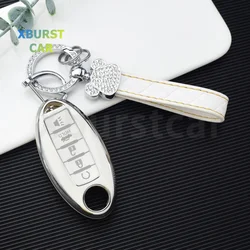 Funda protectora llave TPU Nissan Qashqai X-Trail Juke 4 botones
