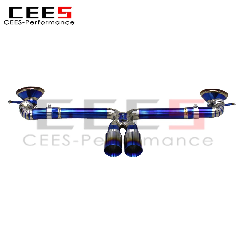 Sistema de escape cat-back CEES para Porsche 911 992 GT3 RS 4.0