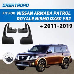 Guardabarros Nissan Patrol Y62 2011-2019 – protección salpicaduras