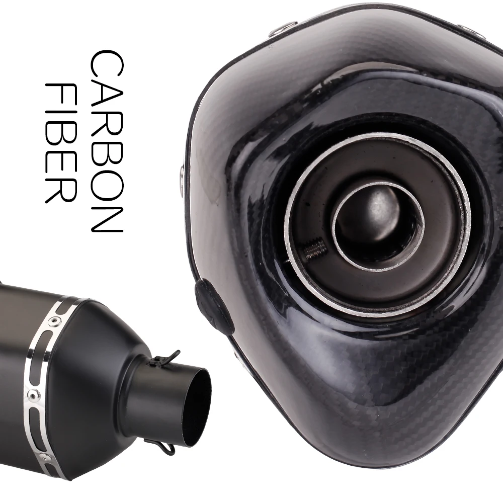 Silenciador de escape para moto 51 mm con DB Killer – Honda Forza 300 - imagen 2