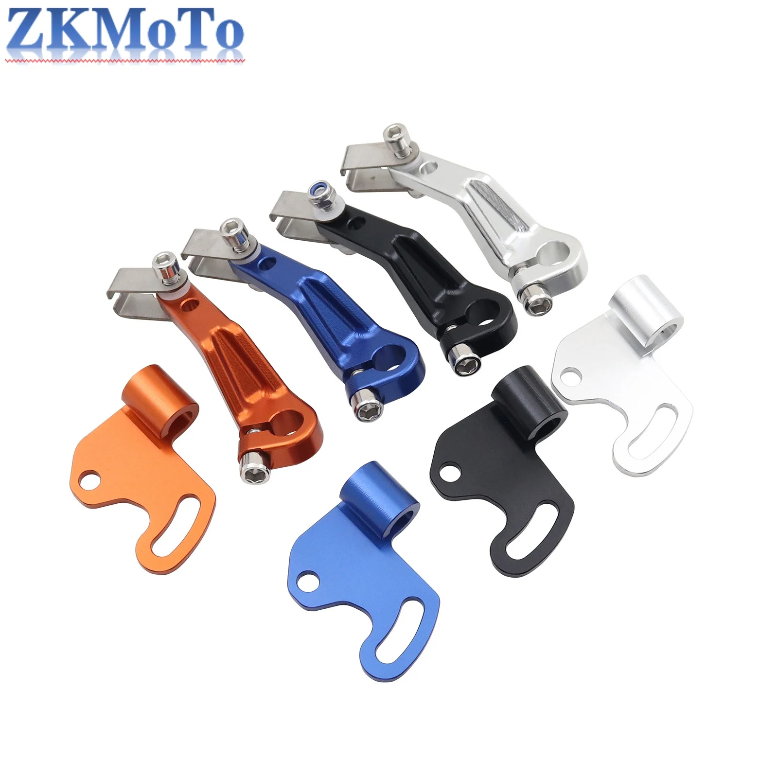 Palanca embrague un dedo aluminio CNC para CFMOTO 800MT y KTM 790 - imagen 2