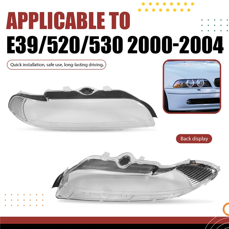 Faro completo derecho BMW 5 Series E39 2000-2004 – cristal y carcasa - imagen 4