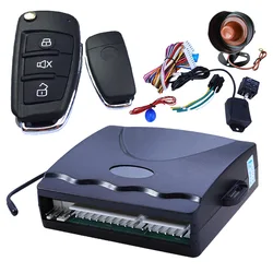 Alarma coche con control remoto sin llave y cierre centralizado – universal 4 puertas