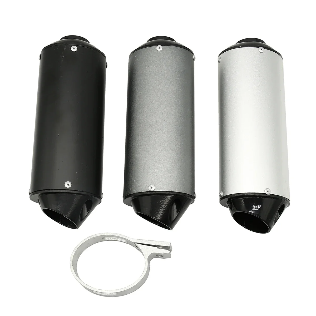 Silenciador de escape universal 38 mm para moto Honda KTM Kawasaki 125-160 cc