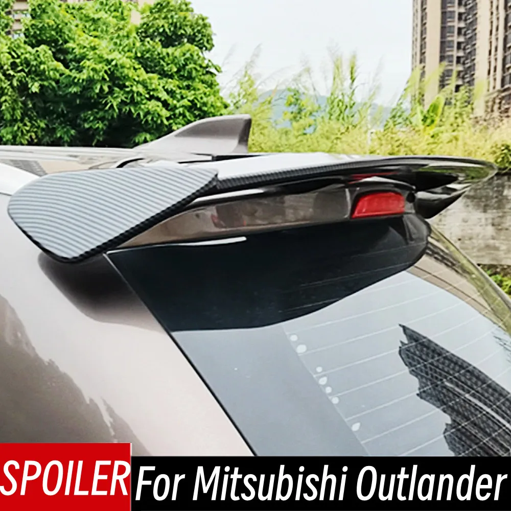 Alerón de techo Mitsubishi Outlander 2013-2019, acabado carbono