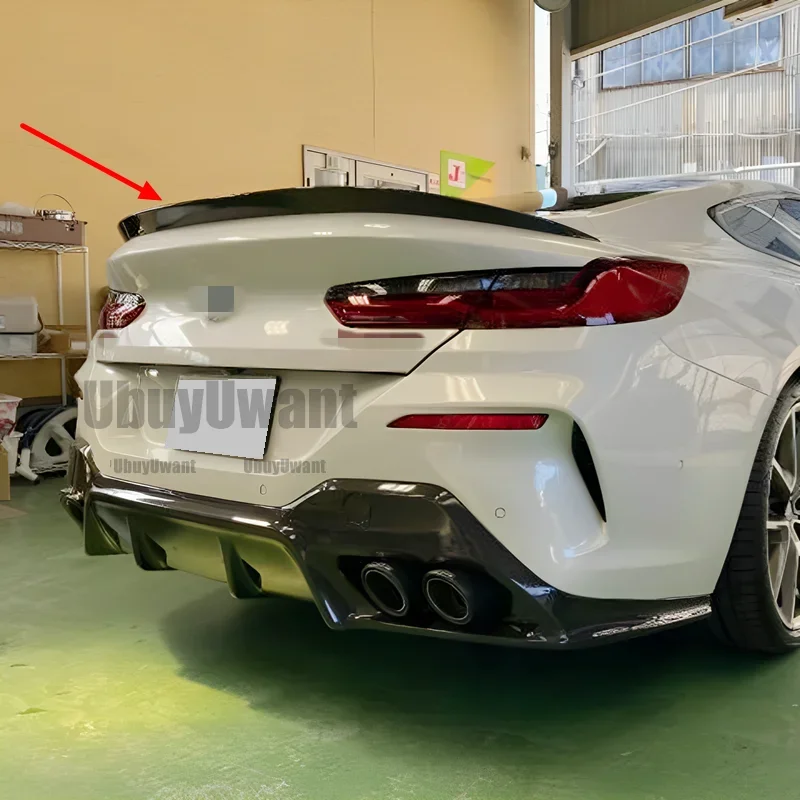 Difusor trasero de fibra de carbono BMW Serie 8