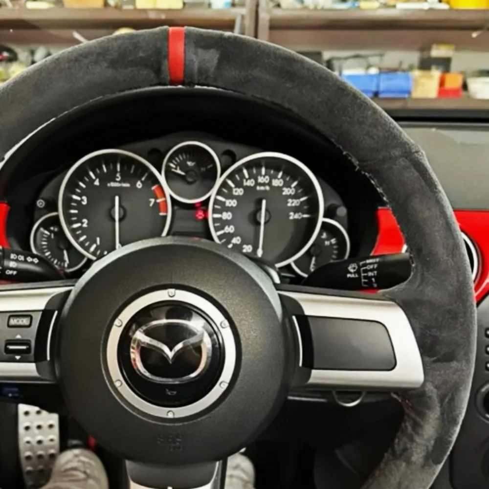 Funda de volante trenzada Mazda MX-5 Miata NC (2005-2015) - imagen 2