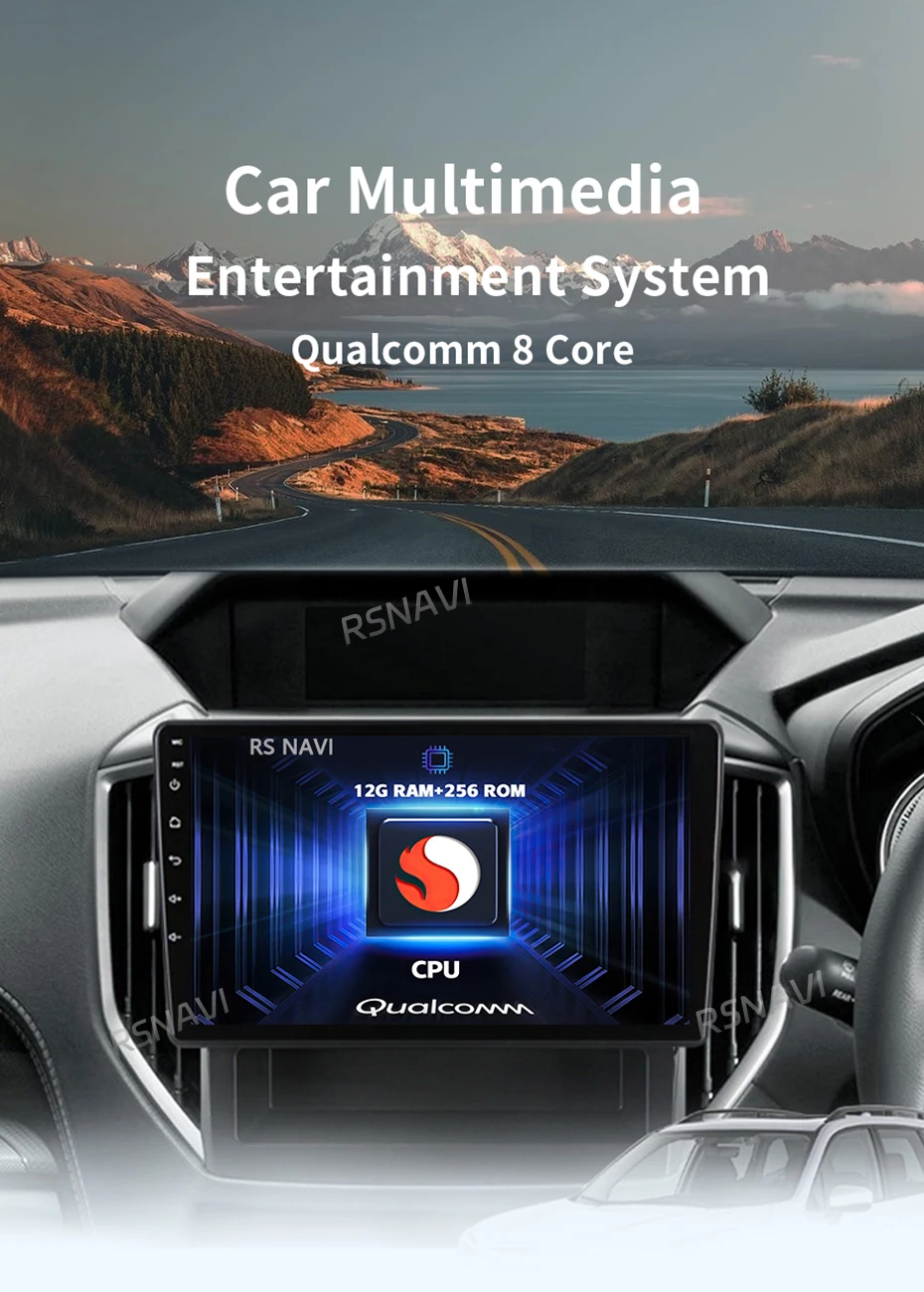 Radio de coche Android 15 RSNAVI